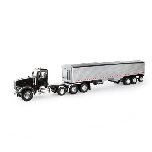 Ertl Big Farm Peterbilt Scale Model Semi Truck Toy With Grain