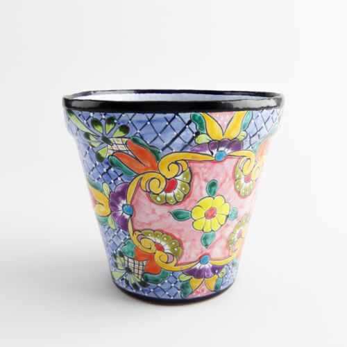Talavera 12" Cono Planter in Verona