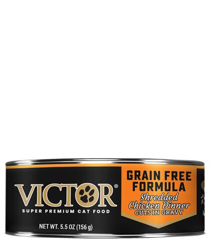 Shredded Chicken Dinner Cuts in Gravy Grain-Free Canned Cat Food - 5.5 oz