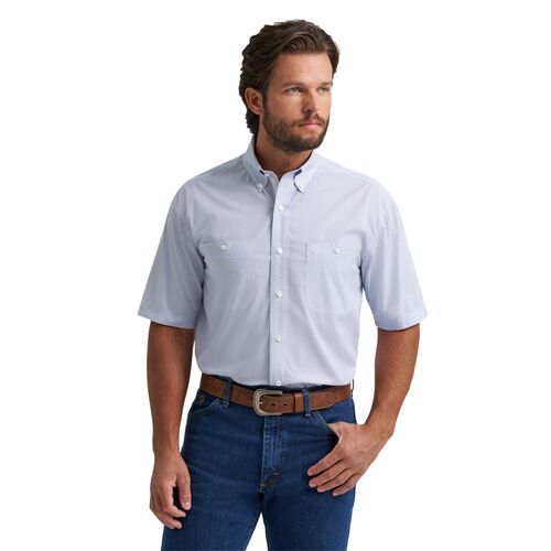 Men's George Strait Short Sleeve Two Pocket Button Down Shirt