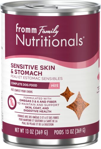 Nutritionals Sensitive Skin and Stomach Complete Dog Food Pate - 13 oz