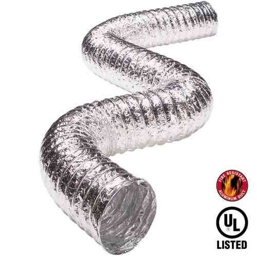 4" 5-ply Supurr-Flex Aluminum Ducting