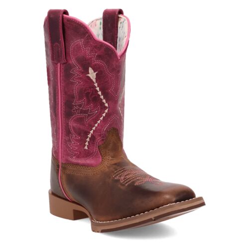 Kid's Salina Leather Cowboy Boots