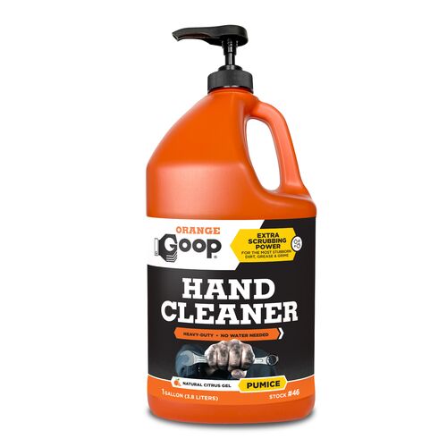 Orange Liquid Hand Cleaner With Pumice