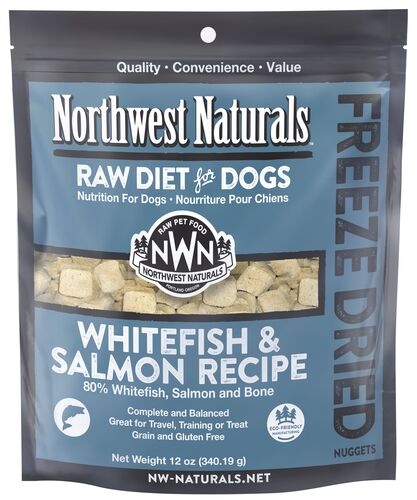 Freeze Dried Whitefish Dog Food - 12 oz