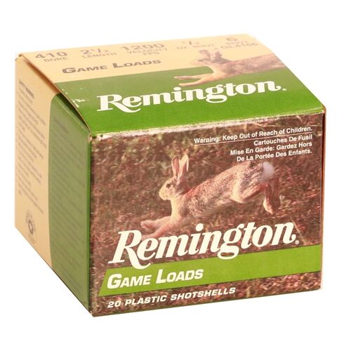 Game Load 410 Gauge 2.5" #6 Shotshells - 20 Rounds
