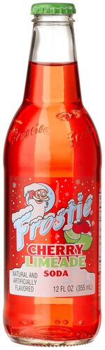 Frostie Cherry Limeade Soda - 12 oz Glass Bottle