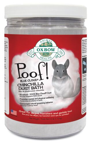 Blue Cloud Chinchilla Poof Dust Bath - 2.5 lb