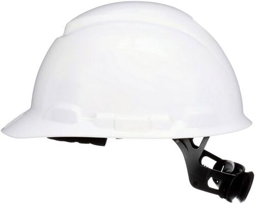 SecureFit Hard Hat Non-Vented Cap Style with Ratchet Adjustment White