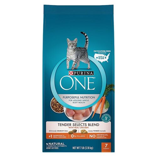 ONE Tender Selects Blend Chicken Dry Adult Cat Food