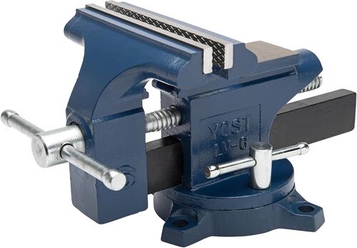 Homeowner's Bench Vise with 6" Jaw Opening