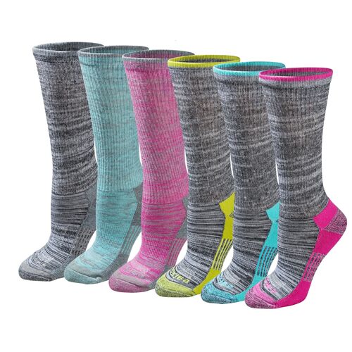 Women's Dri-tech Fashion Moisture Control Crew Socks