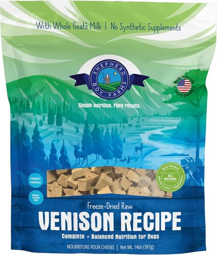 Venison Recipe Freeze-Dried Dog Food - 14 oz