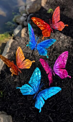 Luminous Butterfly Decor in Assorted Colors
