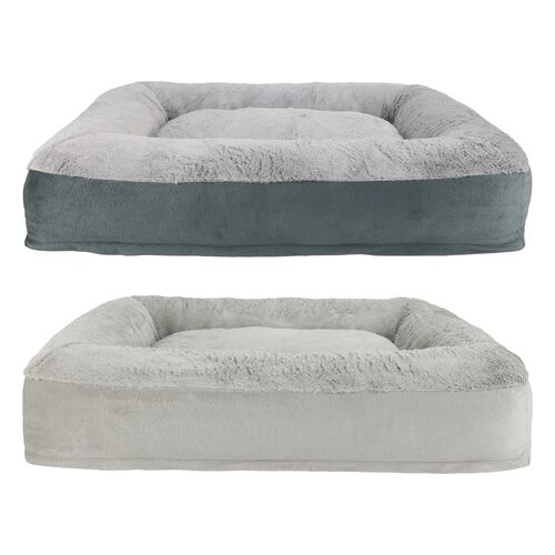 44" x 34" x 8" Harper Slumber Pet Bed - Assorted Colors
