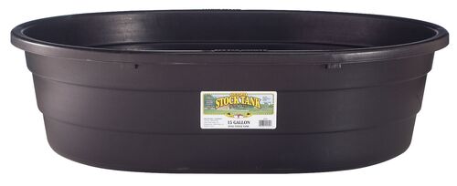 Poly Oval Stock Tank - 15 Gallon