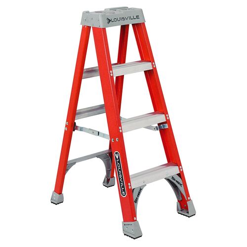 Fiberglass Step Ladder Type 1A - 4'