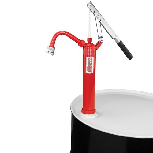 All Steel Body Hand Operated Lever Drum Pump with Non-Drip Spout