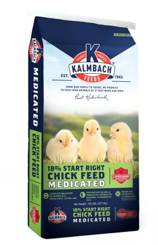 18% Start Right Chick Feed (Medicated)