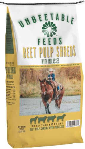 Beet Pulp Shreds With Molasses Horse Feed - 30 Lb