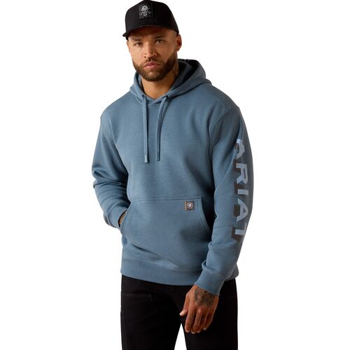 Men's Rebar Lightweight Logo Hoodie