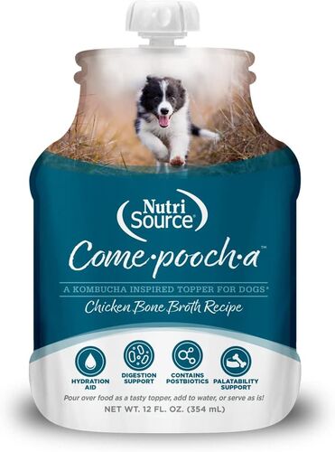 Come-pooch-a Chicken Bone Broth Recipe Topper - 12 oz