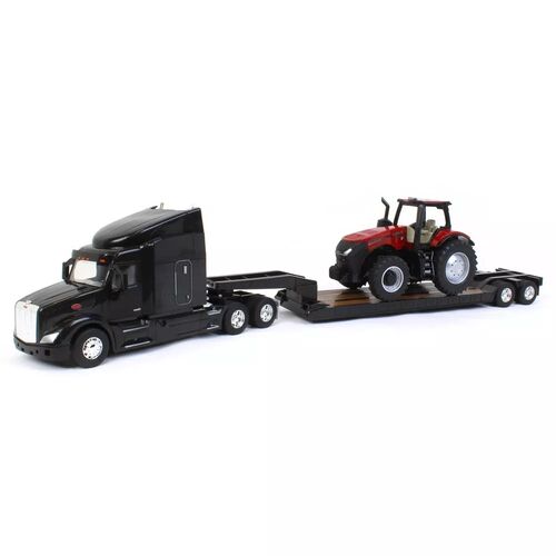 1:32 Peterbilt 579 with Lowboy Trailer & Case IH Magnum 380 Tractor