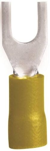 Crimp Spade Terminal 12-10 AWG, 600 V Yellow
