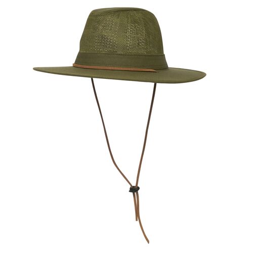 Floppy Tie Hat in Mocha