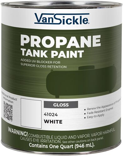 Propane Tank Paint in Gloss White