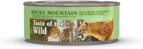 Rocky Mountain Feline Recipe with Salmon & Venison in Gravy - 5.5 oz