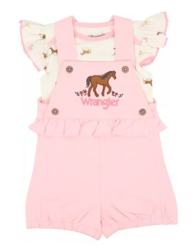 Girl's Horse Shortall Set