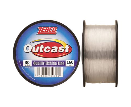 Outcast Monofilament Fishing Line in Clear