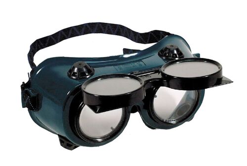 50mm Eye Cup Oxy/Acetylene Goggles with Flip-Up Front