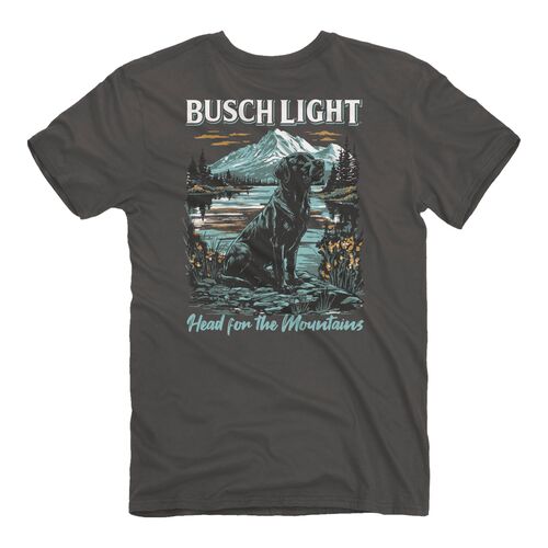 Men's Busch Light Mountain Lab Short Sleeve Graphic T-Shirt