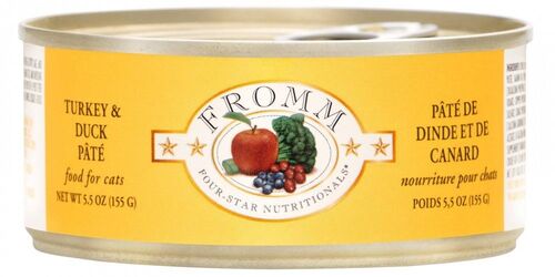 Turkey & Duck Pate Cat Food - 5.5 oz