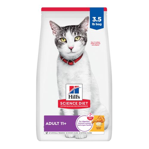 Adult 11+ Chicken Recipe Cat Food