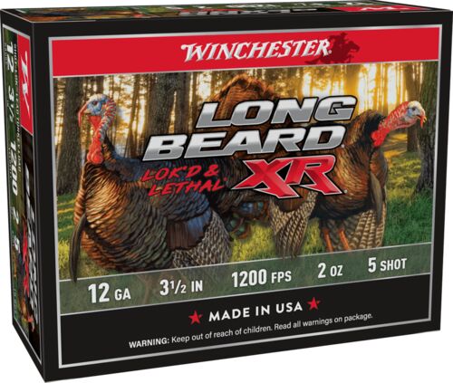 Long Beard XR 12 Gauge 3.5" #5 Shot Shotshells - 10 Rounds