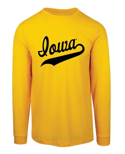 Men's IOWA Slate Long Sleeve T-Shirt