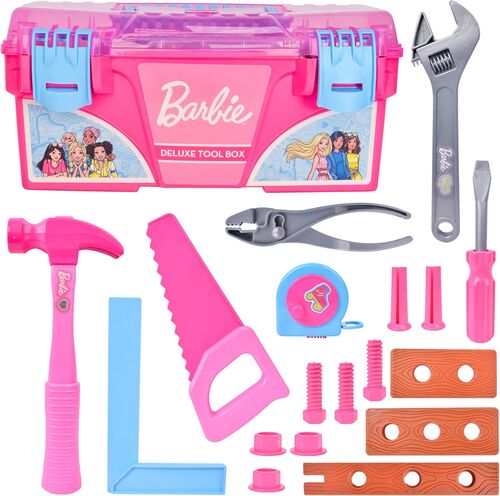 Bubbles Tool Box in Pink and Blue
