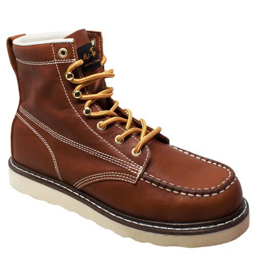 Men's 6" Moc Toe Work Boots
