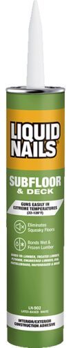 Subfloor & Deck Construction Adhesive - 10 oz