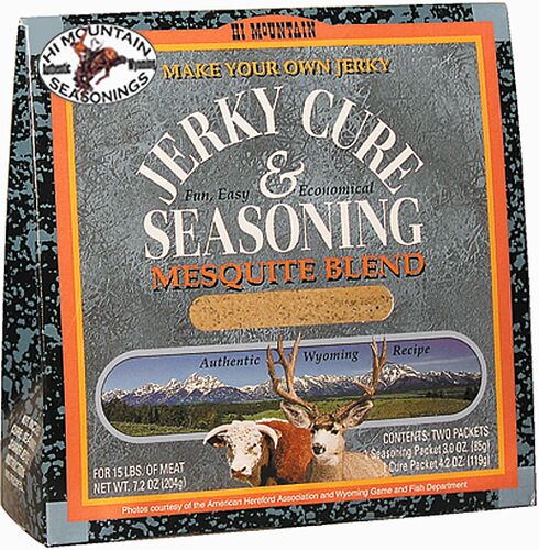Jerky Cure & Seasoning - Mesquite Blend - 15 Lb of Meat