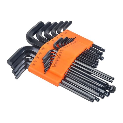 25 Piece SAE/Metric Hex Key Set