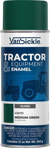 Tractor & Equipment Enamel in Gloss Medium Green - 12 oz Spray