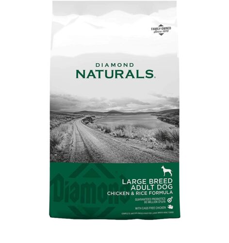 Large Breed Adult Dog Chicken & Rice Formula Dry Dog Food - 40 lb Bag