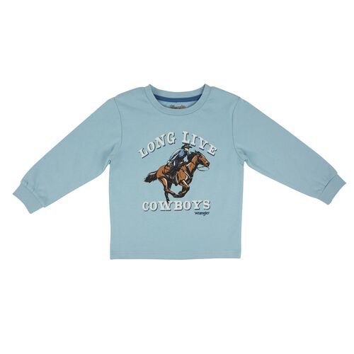 Little Boys Long Live Cowboys Sweatshirt