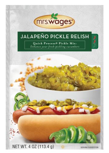 Quick Process Medium Jalapeno Pickle Relish