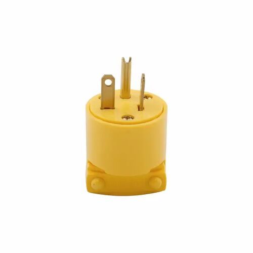 20A 125V Electrical Plug - NEMA 5-20R Industrial Grade Yellow