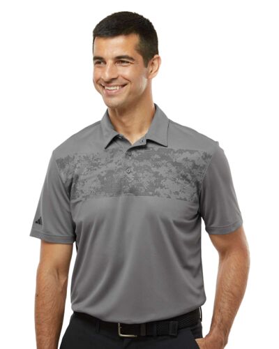 Men's Camo Chest Print Polo